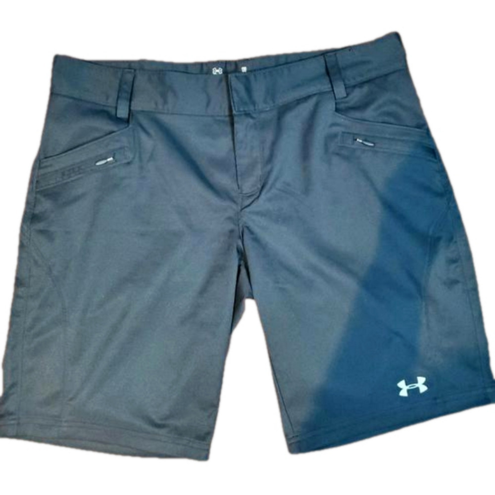 Under Armour Black Shorts Heat Gear Size 12 EUC
